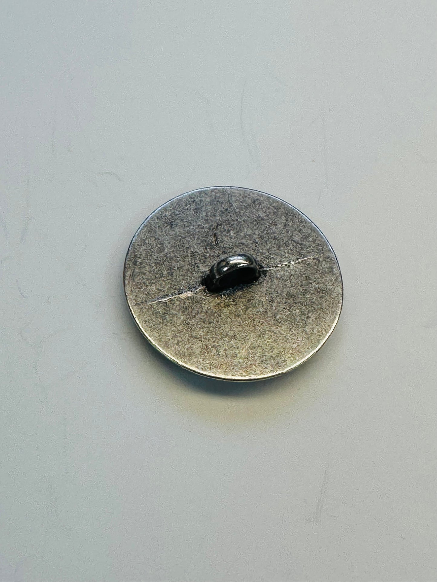 Horse Head Button – 23mm – Silver-Tone Metal – Shank – Sold Individually