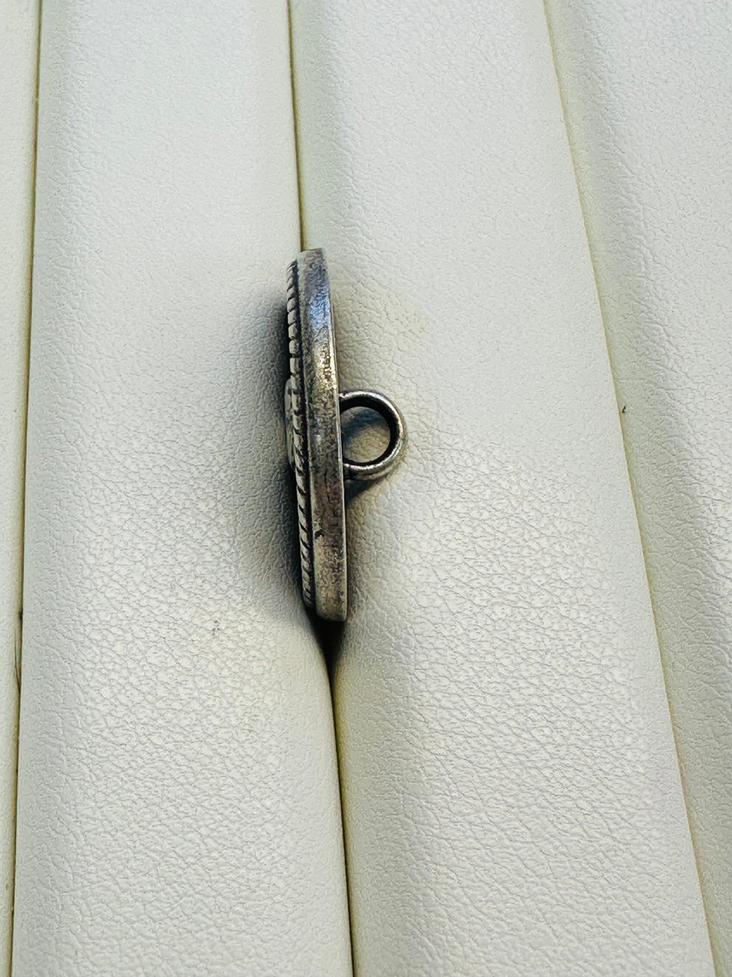 Horse Button – 23mm – Aged Silver-Tone Metal – Shank – Sold Individually