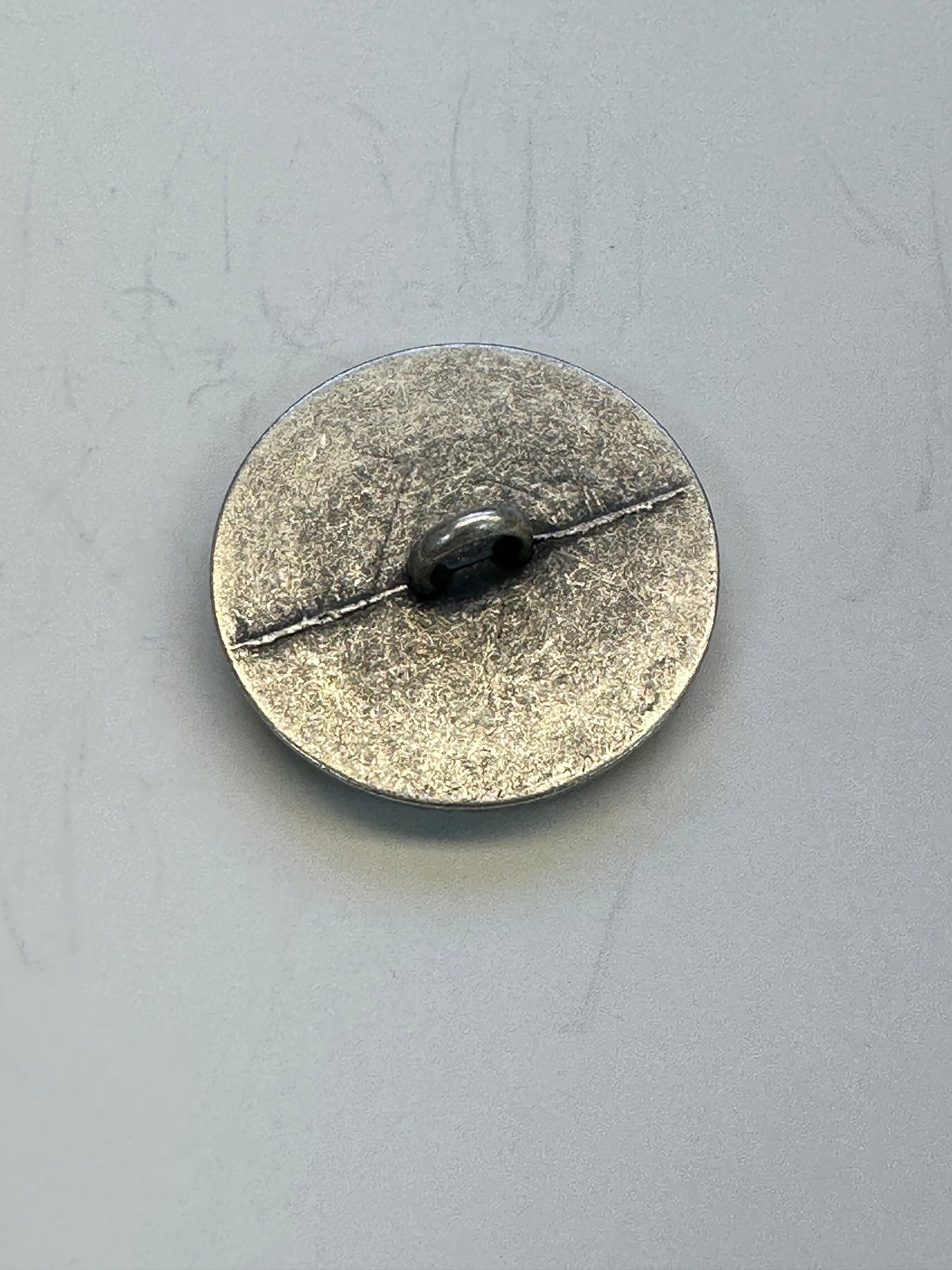 Horse Button – 23mm – Aged Silver-Tone Metal – Shank – Sold Individually