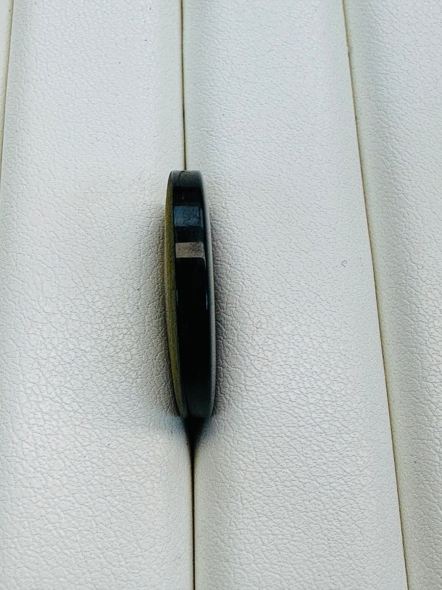 Yellow Ombre Button – 23mm – Green & Mustard Finish – Sew-Through – Sold Individually