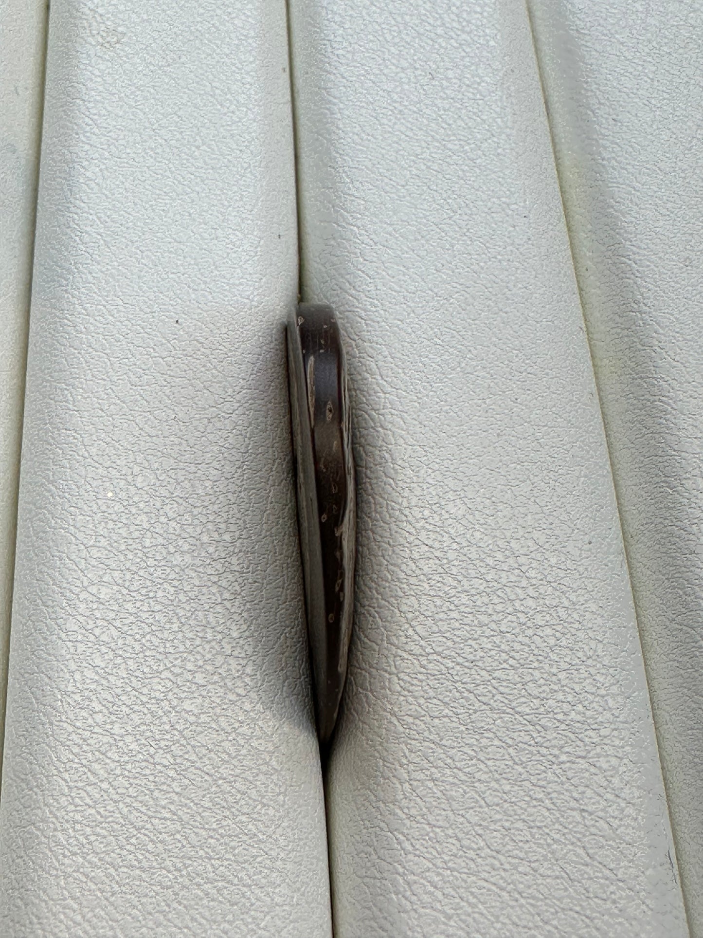 Brown Coconut Shell Button – 28mm – Natural Finish – Sold Individually